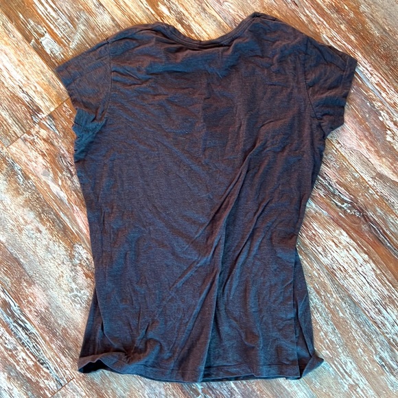 GENUINE RANCH grey t-shirt with horses for women size XXL - Picture 2 of 2